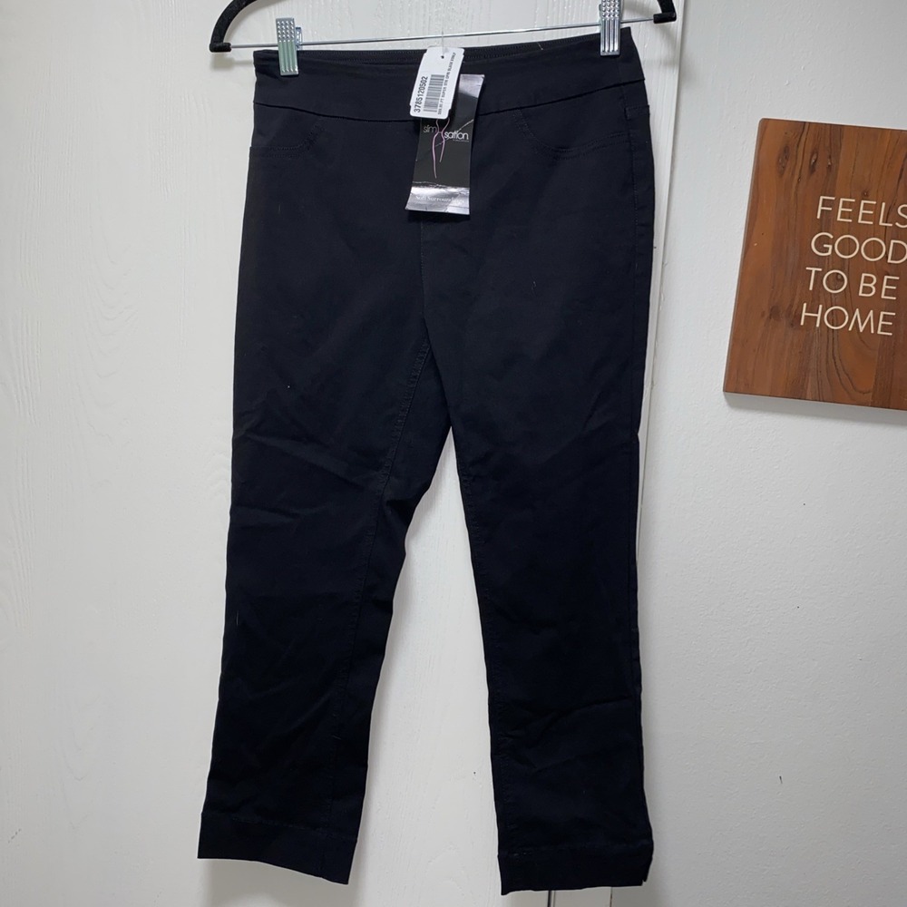 Nwt Soft Surroundings Slim-Sation Straight Leg Pants Cropped Ankle PXS